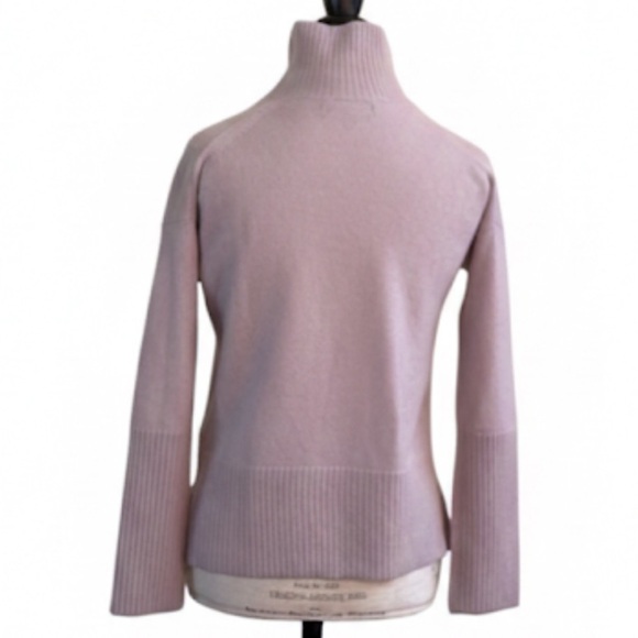 NAADAM Cashmere Drop Shoulder Hi-Lo High Neck Sweater Size XS New Without Tags! - Picture 3 of 6